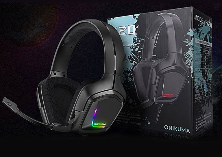 RGB luminous wired headset