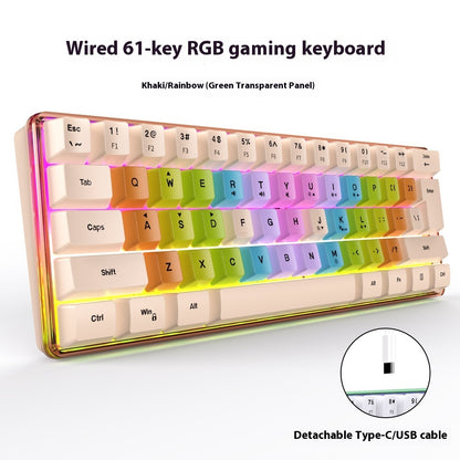 Simple Home Small RGB Illuminant Keyboard