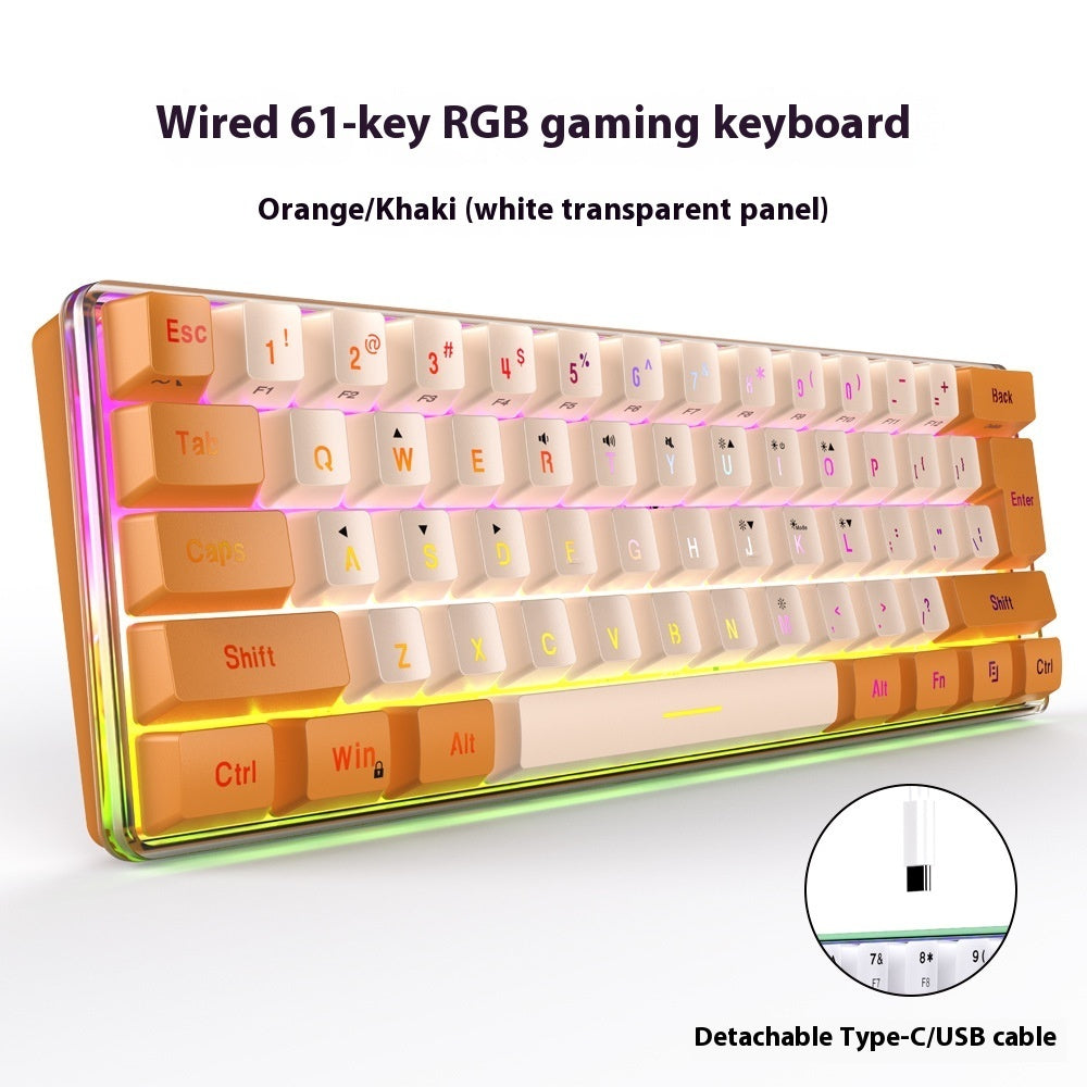 Simple Home Small RGB Illuminant Keyboard