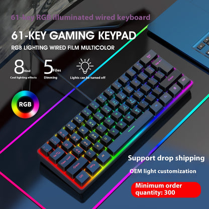 Simple Home Small RGB Illuminant Keyboard